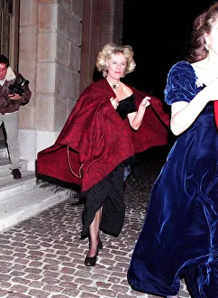 Girlfriend Prints: Camilla Parker Bowles leaving party at The Ritz in London November 1995