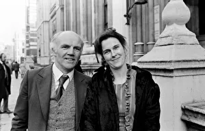 01082 Prints: Campaigner Victoria Gillick and her husband Gordon Gillick outside a court in London