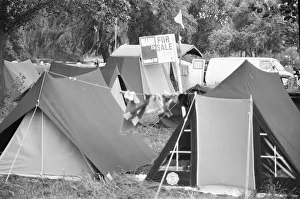 00850 Prints: Campsite grows as festival goers start to arrive for the 20th National Rock Festival