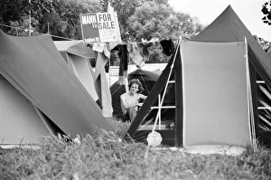 00850 Prints: Campsite grows as festival goers start to arrive for the 20th National Rock Festival