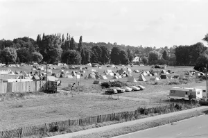 00851 Prints: Campsite grows as festival goers start to arrive for the 20th National Rock Festival
