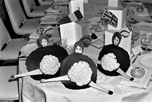 Can-Can Dancers: Table Decorations: Due to the Mild winter we are enjoying new