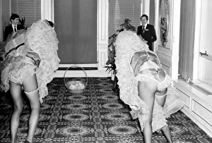 Can-Can Dancers: Table Decorations: Due to the Mild winter we are enjoying new