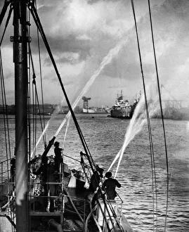 The Canadian Commandos captured this 250 Naval vessel in their raid on Dieppe