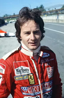 00755 Collection: Canadian driver Gilles Villeneuve at Brands Hatch, 1980