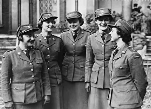 Canadian Womens Auxillary Corps in London during Second World War