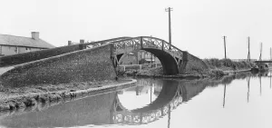 00337 Prints: The canal at Hawksbury, South Gloucestershire, Circa 1951