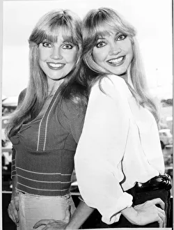 Twins Prints: Candi & Randi Brough USA actress twins - July 1980
