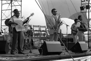 The Capital Jazz Festival at the Alexandra Palace July 1979 Among the groups