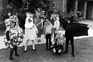Captain Beaky and his band apprehend Hissing Sid at last at Gillingham North Infants