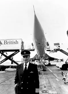 Pilot Prints: Captain Hector McMullen, who retires after his record-breaking flight on the Concorde