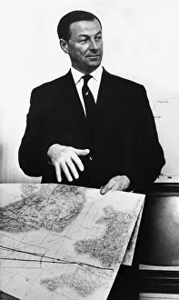 Pilot Prints: Captain James Andrews, who will fly the first commercial Concorde flight for BOAC in 1971