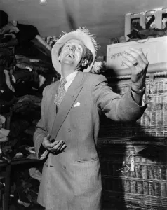 Cardew Robinson a British comic, whose craft was rooted in the music hall