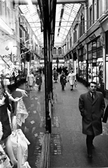 Cardiff - Arcades - Morgan Arcade - 13th March 1970 - Western Mail