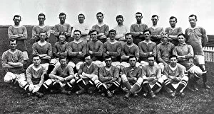 Team Collection: Cardiff City football team 1913-1914. Back Row: K. McKenzie, G. West, J. Evans, J