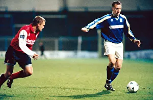 Cardiff City v Rotherham, Anthony Carss of Cardiff City about to kick the ball