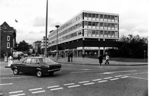Cardiff - Old - The Hayes looking towards the old central library - *Last week