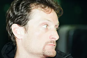 Carl Fogarty at Donington Park, news press conference ahead of British round of Superbike