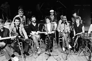 Musicians Prints: Carl Perkins assembled himself a super backing group at Channel 4