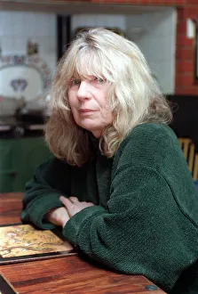 00615 Prints: Carla Lane Television Scripwriter May 1998 At homeEnglish television writer Carla