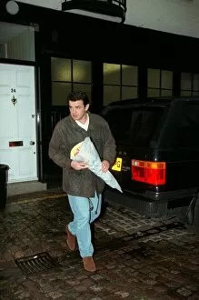 Images Dated 5th October 1997: Will Carling TV Presenter / Rugby October 97 Former England rugby captain leaving