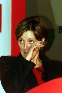 Pob1999 Prints: Carol Vorderman cries during Daniels Gallimores award 1999 for outstanding bravery