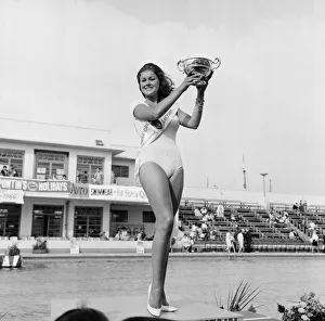 Carole Fletcher, 19 from Southport, crowned Miss Great Britain, in Morecambe