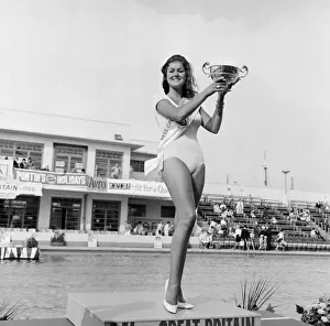 Carole Fletcher, 19 from Southport, crowned Miss Great Britain, in Morecambe