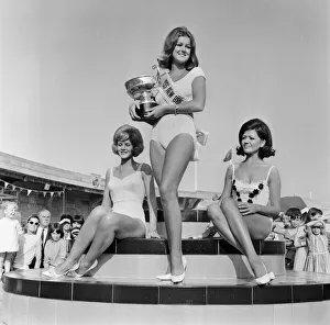 Standing Prints: Carole Fletcher, 19 from Southport, crowned Miss New Brighton
