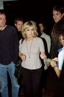 Caroline Aherne Comedian / TV Presenter September 98 Arriving foat the Lyceun theatre