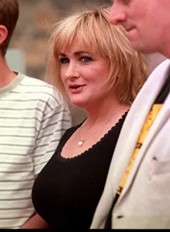 Caroline Aherne at the Comedy Awards August 1997 Comedienne Winner Open Mic