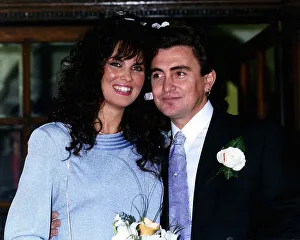 Caroline Munro Model marries Film Director at Finsbury Town Hall