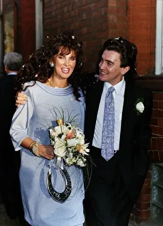 Caroline Munro Model for Navy Rum and Former Bond Girl marries Film Director
