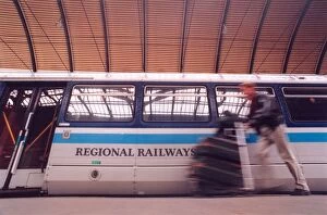 Images Dated 11th September 1997: A carriage from one of the Regional Railways North East trains on 11th September 1997