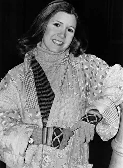 Images Dated 2nd February 1977: Carrie Fisher American actress 1977