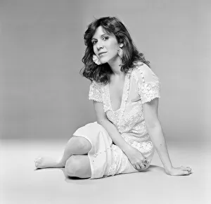 Carrie Fisher, American actress in in the UK to coincide with the release of new film