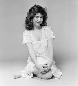 Carrie Fisher, American actress in in the UK to coincide with the release of new film