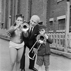 Carroll Levis, (58) the Canadian Talent Spotter and Star Maker pictured here