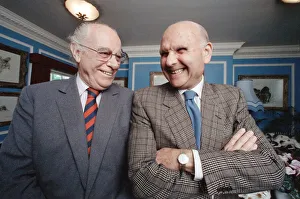 Carry On Columbus director Gerald Thomas (right) and Producer Peter Rogers pictured