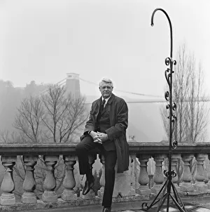 Cary Grant, actor, (real name Archibald Alexander Leach) pictured on his 68th birthday