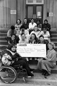 Disabled Prints: Cash for the Kurds... Students taking the certificate in pre-vocational education