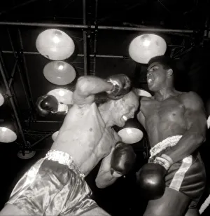 Cassius Clay June 1963( later to become Muhammad Ali) v Henry Cooper