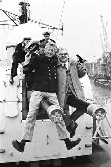 The cast of the BBC radio programme The Navy Lark