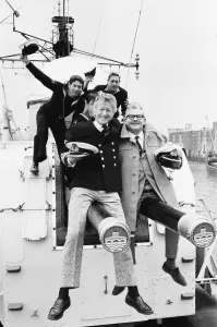 The cast of the BBC radio programme The Navy Lark