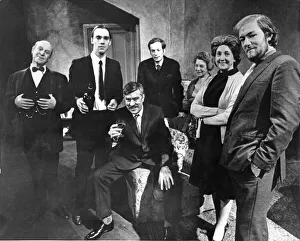 Cast Prints: The cast of In Celebration'which opens at The Playhouse Theatre tonight 20th