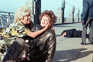 On Set Prints: The cast of Coronation Street filming scenes for death of Alan Bradley