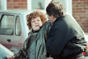 01022 Prints: The cast of Coronation Street filming scenes for death of Alan Bradley