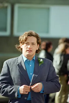 The cast of EastEnders filming scenes for the wedding of characters Ricky Butcher