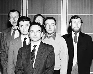 Cast of TV show FRED (L-R) (B) Valentine Dyall The Albert Brothers (M