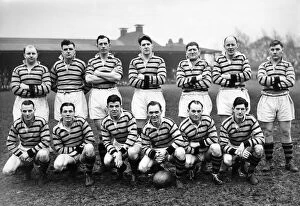 01390 Collection: Castleford R. L. F. C. Back: Harris, East, Howard, Thornton, Jones, Kitching, Houghey